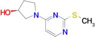 (S)-1-(2-Methylsulfanyl-pyrimidin-4-yl)-pyrrolidin-3-ol