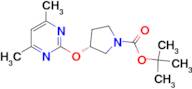 (R)-3-(4,6-Dimethyl-pyrimidin-2-yloxy)-pyrrolidine-1-carboxylic acid tert-butyl ester