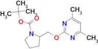 2-(4,6-Dimethyl-pyrimidin-2-yloxymethyl)-pyrrolidine-1-carboxylic acid tert-butyl ester