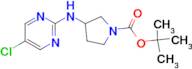 3-(5-Chloro-pyrimidin-2-ylamino)-pyrrolidine-1-carboxylic acid tert-butyl ester