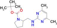 2-[(4,6-Dimethyl-pyrimidin-2-ylamino)-methyl]-pyrrolidine-1-carboxylic acid tert-butyl ester