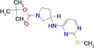 (R)-3-(2-Methylsulfanyl-pyrimidin-4-ylamino)-pyrrolidine-1-carboxylic acid tert-butyl ester