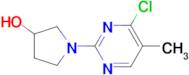 1-(4-Chloro-5-methyl-pyrimidin-2-yl)-pyrrolidin-3-ol