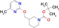 3-(4-Methyl-pyrimidin-2-yloxymethyl)-piperidine-1-carboxylic acid tert-butyl ester