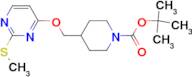 4-(2-Methylsulfanyl-pyrimidin-4-yloxymethyl)-piperidine-1-carboxylic acid tert-butyl ester