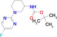 [1-(5-Fluoro-pyrimidin-2-yl)-piperidin-3-yl]-carbamic acid tert-butyl ester