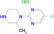5-Fluoro-2-(2-methyl-piperazin-1-yl)-pyrimidine hydrochloride