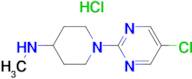 [1-(5-Chloro-pyrimidin-2-yl)-piperidin-4-yl]-methyl-amine hydrochloride