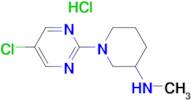 [1-(5-Chloro-pyrimidin-2-yl)-piperidin-3-yl]-methyl-amine hydrochloride