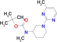 Methyl-[1-(4-methyl-pyrimidin-2-yl)-piperidin-3-yl]-carbamic acid tert-butyl ester