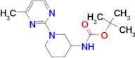 [1-(4-Methyl-pyrimidin-2-yl)-piperidin-3-yl]-carbamic acid tert-butyl ester
