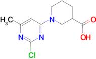 1-(2-Chloro-6-methyl-pyrimidin-4-yl)-piperidine-3-carboxylic acid