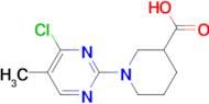 1-(4-Chloro-5-methyl-pyrimidin-2-yl)-piperidine-3-carboxylic acid