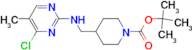 4-[(4-Chloro-5-methyl-pyrimidin-2-ylamino)-methyl]-piperidine-1-carboxylic acid tert-butyl ester