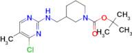 3-[(4-Chloro-5-methyl-pyrimidin-2-ylamino)-methyl]-piperidine-1-carboxylic acid tert-butyl ester