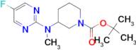 3-[(5-Fluoro-pyrimidin-2-yl)-methyl-amino]-piperidine-1-carboxylic acid tert-butyl ester