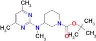 3-[(4,6-Dimethyl-pyrimidin-2-yl)-methyl-amino]-piperidine-1-carboxylic acid tert-butyl ester