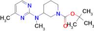 3-[Methyl-(4-methyl-pyrimidin-2-yl)-amino]-piperidine-1-carboxylic acid tert-butyl ester