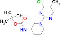 [1-(4-Chloro-5-methyl-pyrimidin-2-yl)-piperidin-3-yl]-carbamic acid tert-butyl ester
