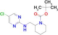 2-[(5-Chloro-pyrimidin-2-ylamino)-methyl]-piperidine-1-carboxylic acid tert-butyl ester
