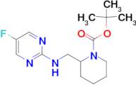2-[(5-Fluoro-pyrimidin-2-ylamino)-methyl]-piperidine-1-carboxylic acid tert-butyl ester