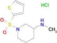 Methyl-[1-(thiophene-2-sulfonyl)-piperidin-3-yl]-amine hydrochloride