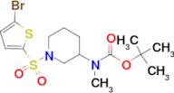 [1-(5-Bromo-thiophene-2-sulfonyl)-piperidin-3-yl]-methyl-carbamic acid tert-butyl ester