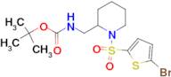 [1-(5-Bromo-thiophene-2-sulfonyl)-piperidin-2-ylmethyl]-carbamic acid tert-butyl ester