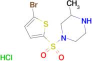 1-(5-Bromo-thiophene-2-sulfonyl)-3-methyl-piperazine hydrochloride