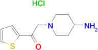 2-(4-Amino-piperidin-1-yl)-1-thiophen-2-yl-ethanone hydrochloride