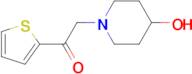 2-(4-Hydroxy-piperidin-1-yl)-1-thiophen-2-yl-ethanone
