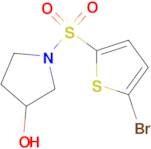 1-(5-Bromo-thiophene-2-sulfonyl)-pyrrolidin-3-ol