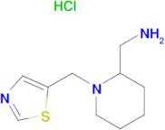 C-(1-Thiazol-5-ylmethyl-piperidin-2-yl)-methylamine hydrochloride