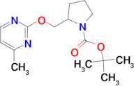 2-(4-Methyl-pyrimidin-2-yloxymethyl)-pyrrolidine-1-carboxylic acid tert-butyl ester