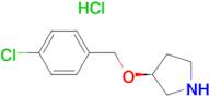 (S)-3-(4-Chloro-benzyloxy)-pyrrolidine hydrochloride