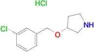 (R)-3-(3-Chloro-benzyloxy)-pyrrolidine hydrochloride