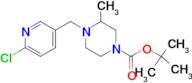 4-(6-Chloro-pyridin-3-ylmethyl)-3-methyl-piperazine-1-carboxylic acid tert-butyl ester