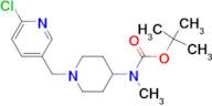 [1-(6-Chloro-pyridin-3-ylmethyl)-piperidin-4-yl]-methyl-carbamic acid tert-butyl ester