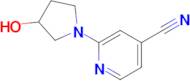 2-(3-Hydroxy-pyrrolidin-1-yl)-isonicotinonitrile