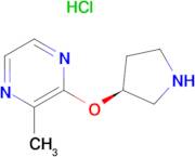 2-Methyl-3-((S)-pyrrolidin-3-yloxy)-pyrazine hydrochloride