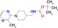 [1-(3-Methyl-pyrazin-2-yl)-piperidin-4-ylmethyl]-carbamic acid tert-butyl ester
