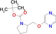2-(Pyrazin-2-yloxymethyl)-pyrrolidine-1-carboxylic acid tert-butyl ester