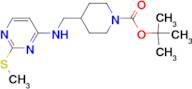 4-[(2-Methylsulfanyl-pyrimidin-4-ylamino)-methyl]-piperidine-1-carboxylic acid tert-butyl ester