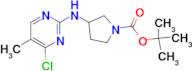 3-(4-Chloro-5-methyl-pyrimidin-2-ylamino)-pyrrolidine-1-carboxylic acid tert-butyl ester