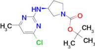 (S)-3-(4-Chloro-6-methyl-pyrimidin-2-ylamino)-pyrrolidine-1-carboxylic acid tert-butyl ester