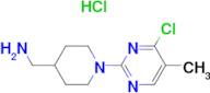 C-[1-(4-Chloro-5-methyl-pyrimidin-2-yl)-piperidin-4-yl]-methylamine hydrochloride