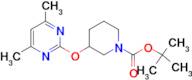 3-(4,6-Dimethyl-pyrimidin-2-yloxy)-piperidine-1-carboxylic acid tert-butyl ester