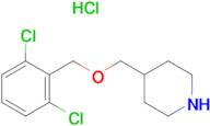 4-(2,6-Dichloro-benzyloxymethyl)-piperidine hydrochloride