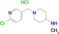 [1-(6-Chloro-pyridin-3-ylmethyl)-piperidin-4-yl]-methyl-amine hydrochloride