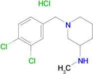 [1-(3,4-Dichloro-benzyl)-piperidin-3-yl]-methyl-amine hydrochloride